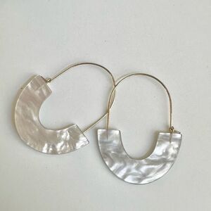 Half moon earrings